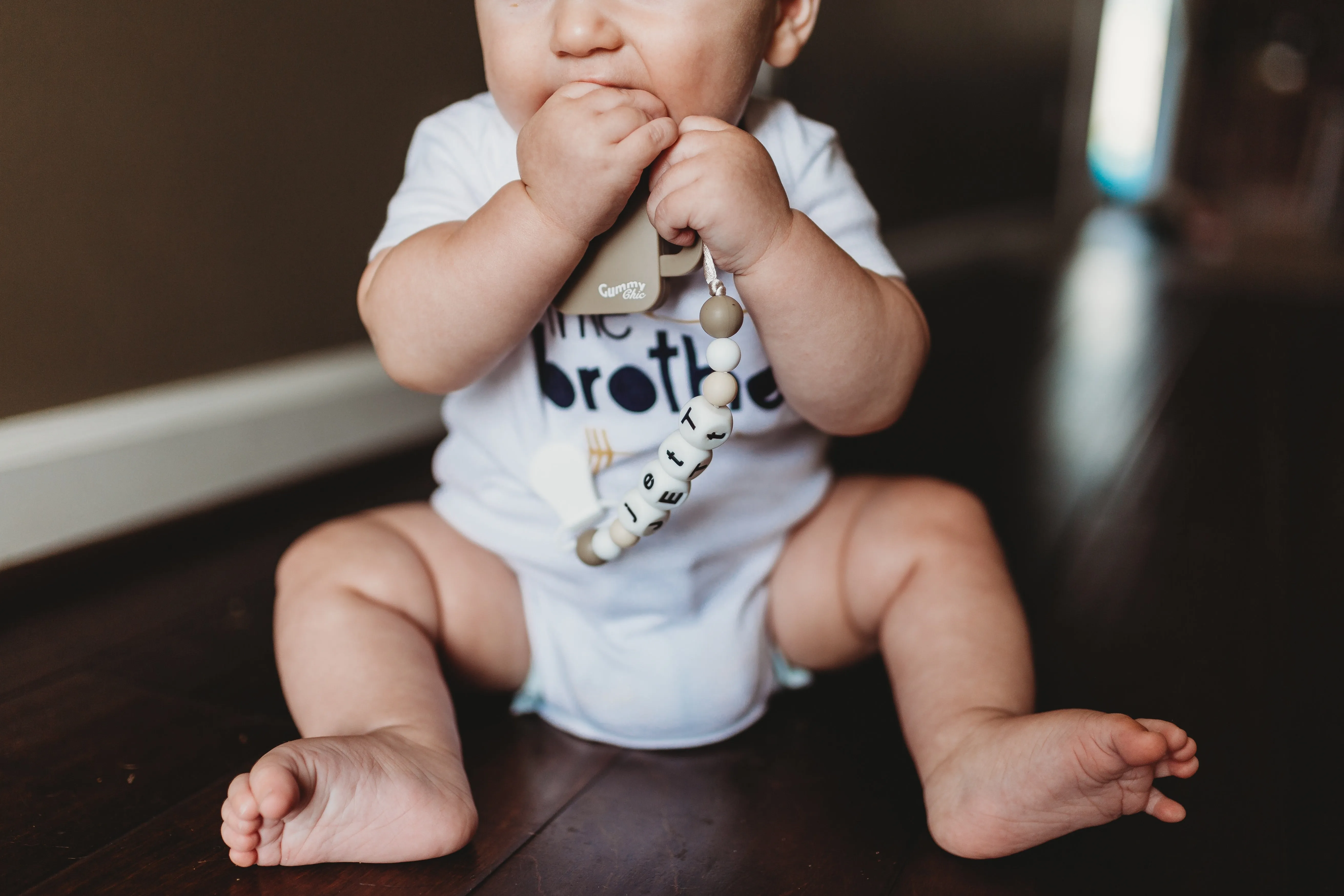 Personalized Milkshake Silicone Teether