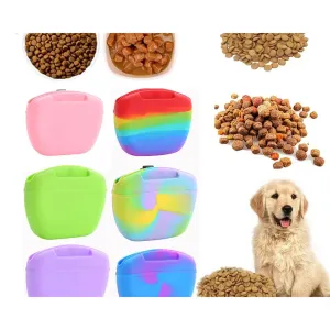 Pet Portable Dog Training Waist Bag Treat Snack Bait Dogs Obedience Agility Outdoor Feed Storage Pouch Food Reward Waist Bags