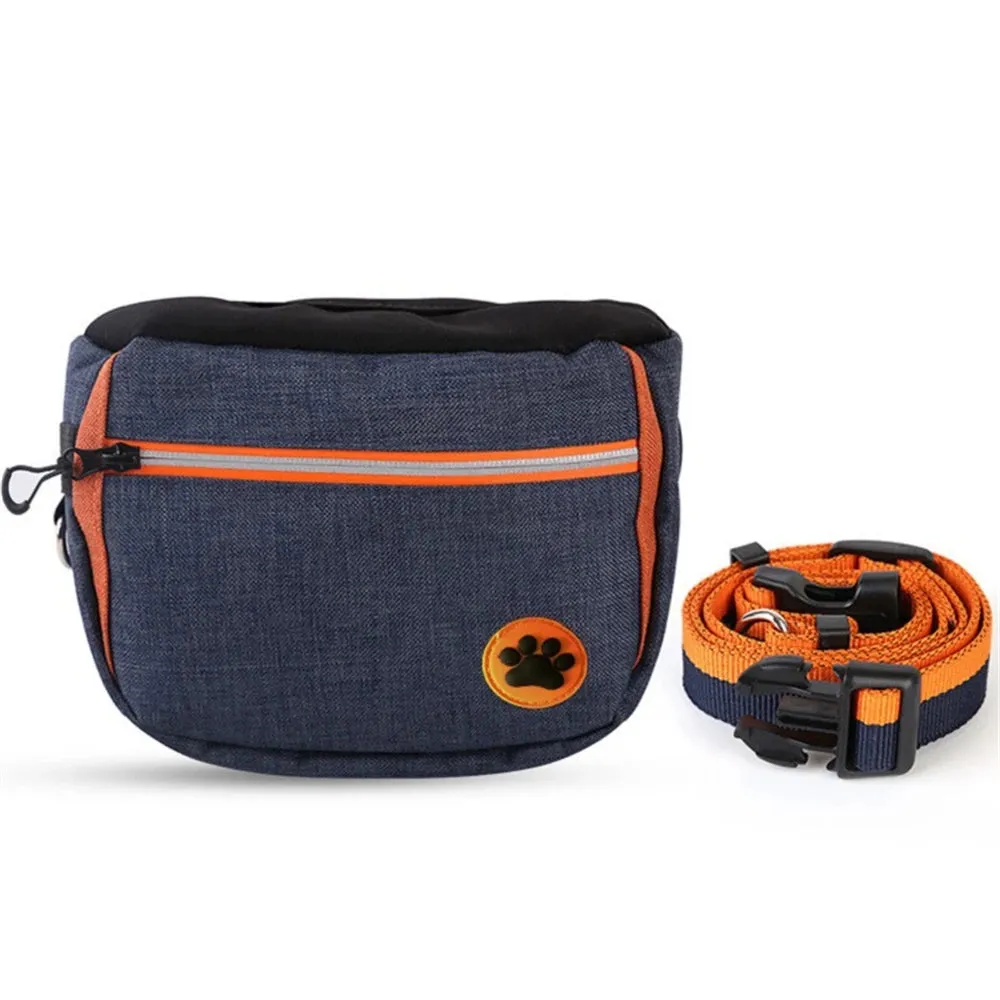 Pet Portable Dog Training Waist Bag Treat Snack Bait Dogs Obedience Agility Outdoor Feed Storage Pouch Food Reward Waist Bags
