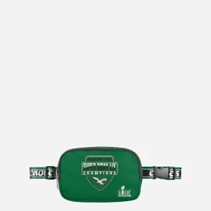 Philadelphia Eagles Super Bowl LIX Champions Kelly Green Large Team Wordmark Belt Bag