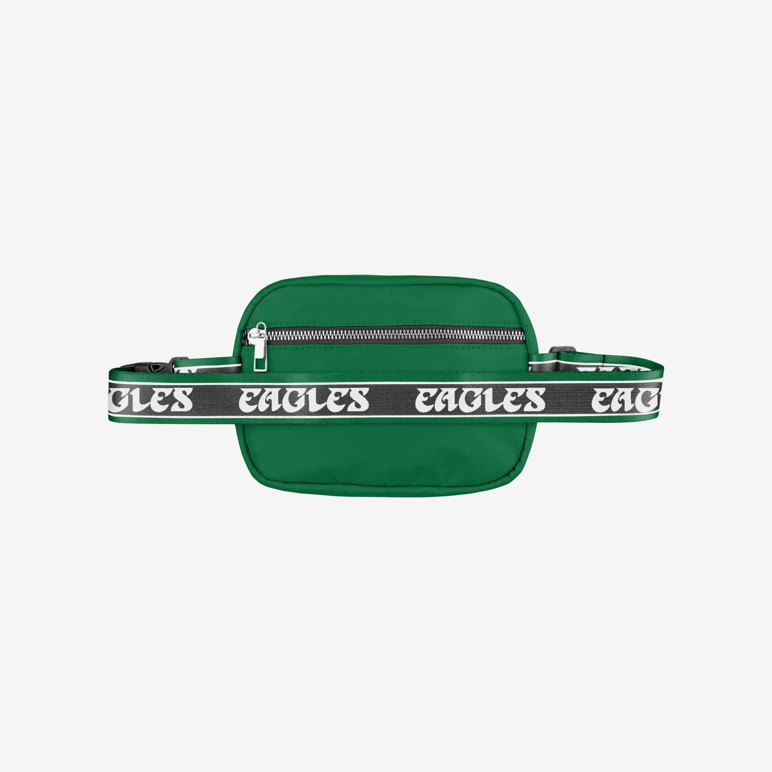 Philadelphia Eagles Super Bowl LIX Champions Kelly Green Large Team Wordmark Belt Bag