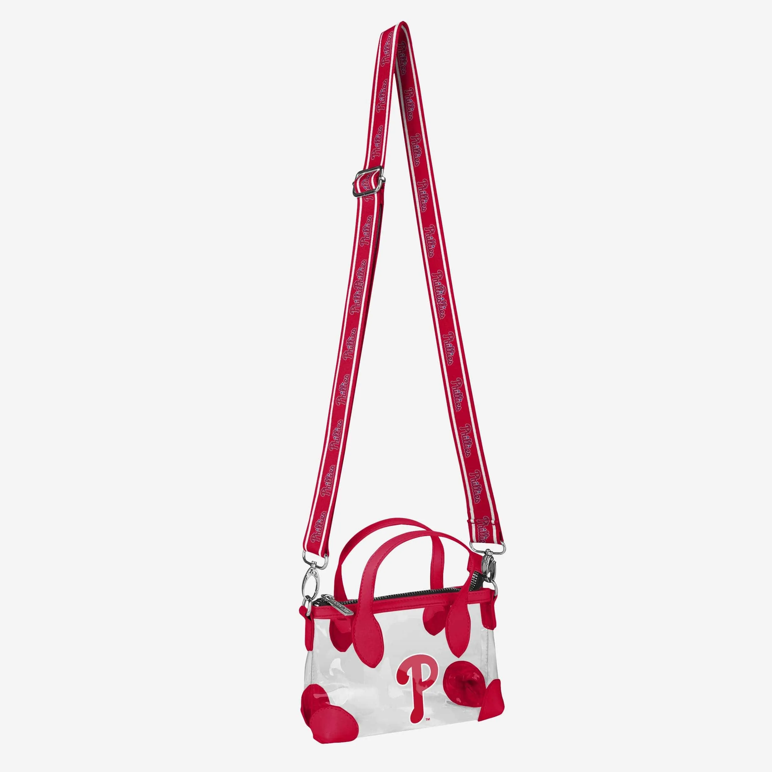 Philadelphia Phillies Big Logo Clear Crossbody Mini Purse