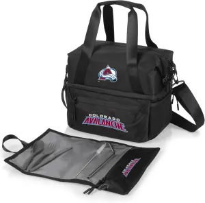 PICNIC TIME NHL Tarana Lunch Bag Cooler with Utensils made from Recycled Material, Lunch Box with Picnic Set, Upcycled Lunch Cooler Bag