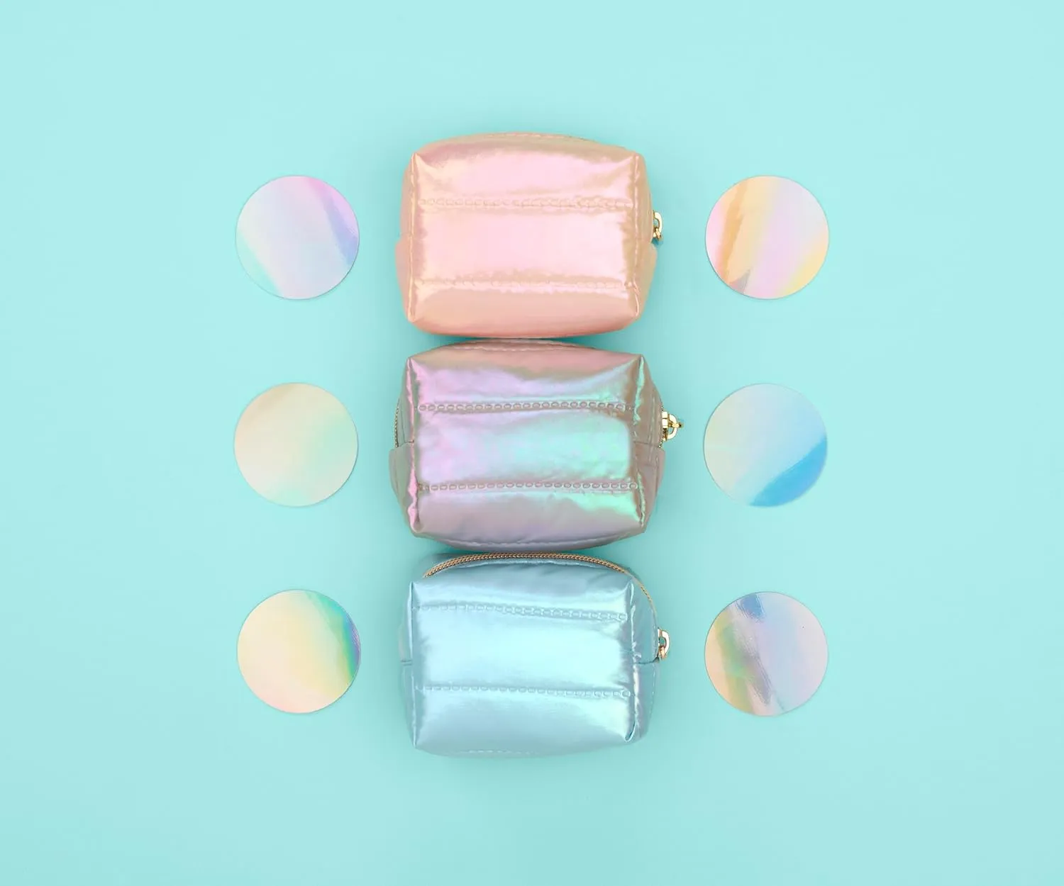 Pinch Provisions Pastel Puffer Minimergency Kit, Includes 17 Travel-Sized Cosmetic Essentials, Convenient for Purses, Emergency Beauty Accessories, Gifts for Holiday’s & Birthday’s, Aura