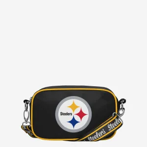 Pittsburgh Steelers Team Logo Crossbody Bag