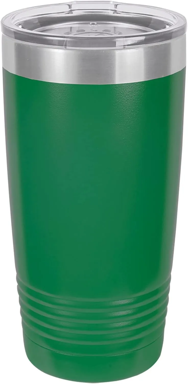 Polar Camel 20 oz. Stainless Steel Vacuum Insulated Tumbler (Green)
