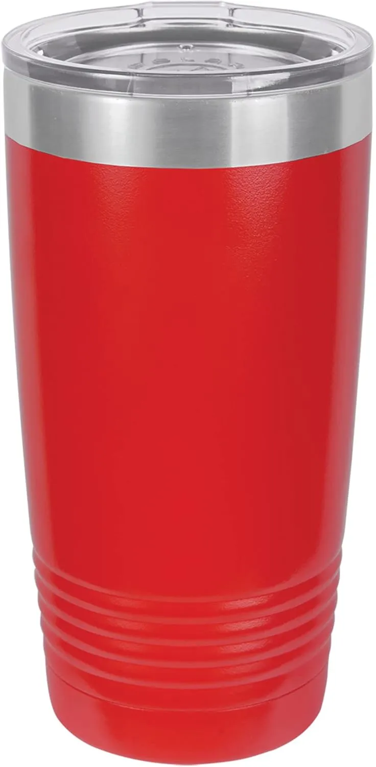 Polar Camel 20 oz. Stainless Steel Vacuum Insulated Tumbler (Red)
