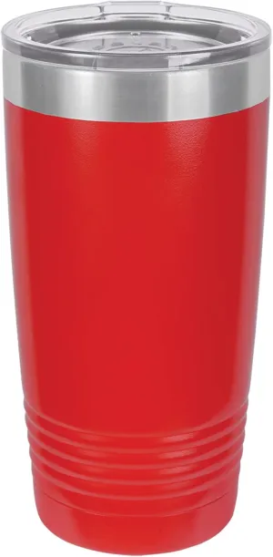 Polar Camel 20 oz. Stainless Steel Vacuum Insulated Tumbler (Red)