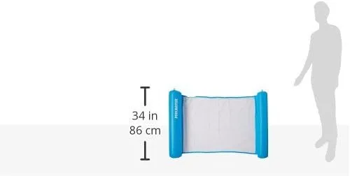 Poolmaster Vinyl Water Hammock, Blue