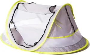 Poray Portable Baby Beach Tent with UPF 50  Sun Shelter,Mosquito Net and Sunshade, Ideal Pop Up Kids Travel Tent with Carry Bag & 2 Stakes,Outdoor Indoor Play and Sun Protection