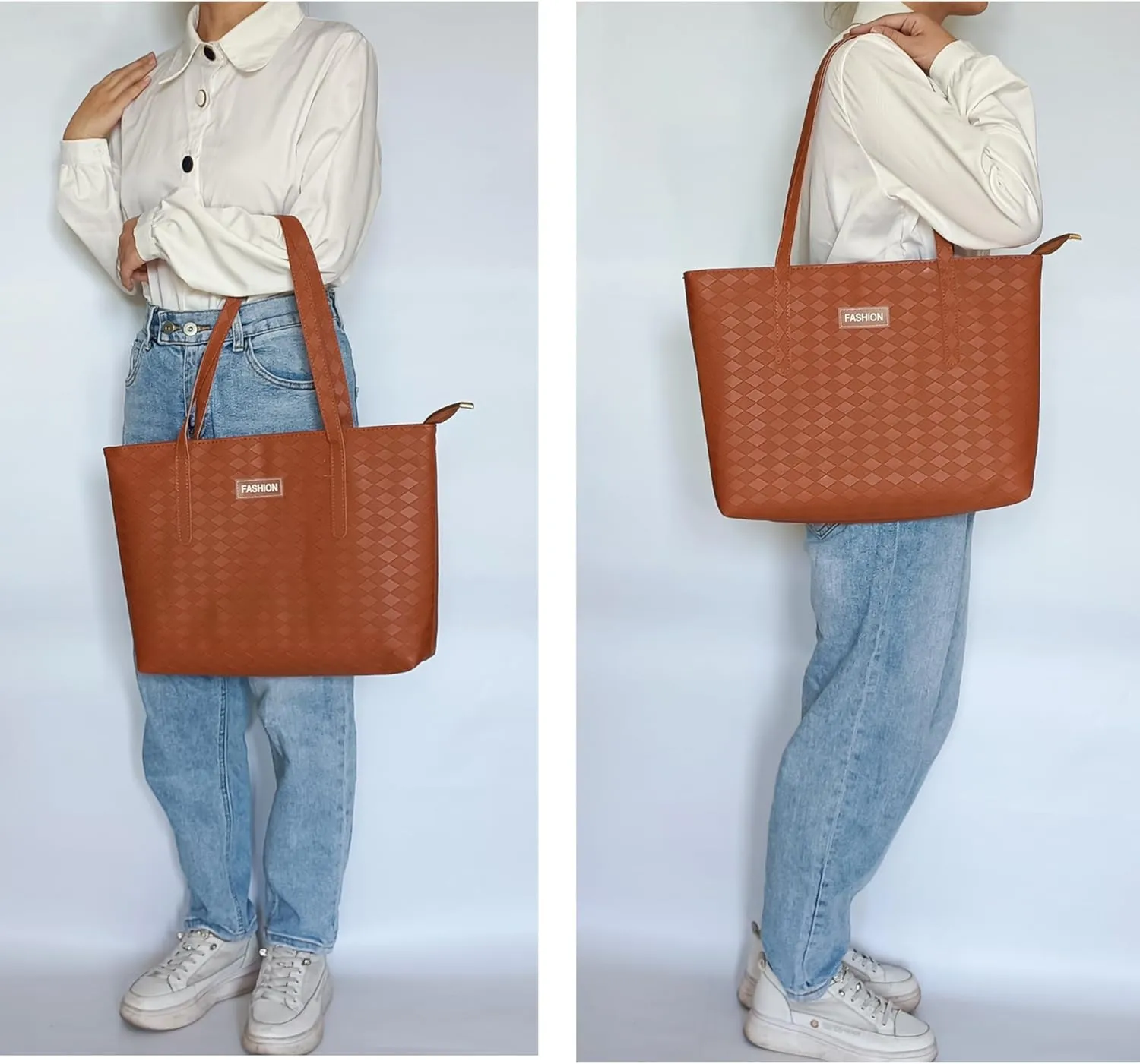 PORT&LOTUS Tote Bag for Women Tote Purse for Women Shoulder Bag Women's Top-handle Handbags