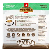 Primal Pet Foods Freeze Dried Raw Topper Cupboard Cuts Chicken