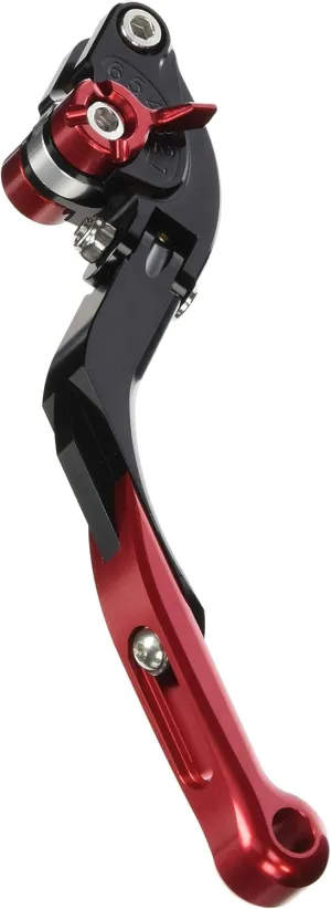 Puig Foldable EXTENDABLE Brake Lever 3.0. Black/Select.RED/Extend.RED