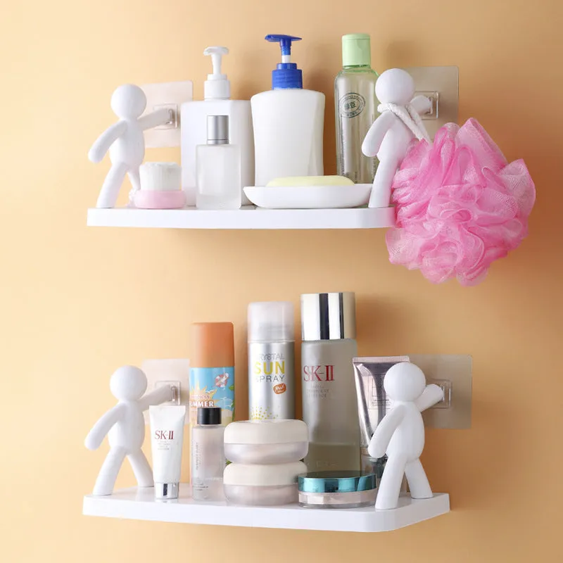 Punch-free villain storage rack
