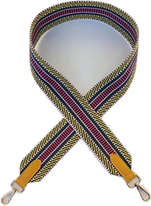Purse Strap Replacement Colored Belt Good Bags Accessories for Women Rainbow Adjustable Shoulder Hanger Handbag Straps Decorative Handle Bag Strap Crossbody Shoulder Strap (Color : F)