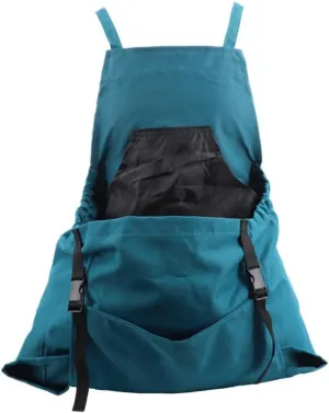 Quick-Unload Gardening Apron for Fruit Picking, Farm Work,Adjustable Water-Resistant Oxford with Quick Release Buckle