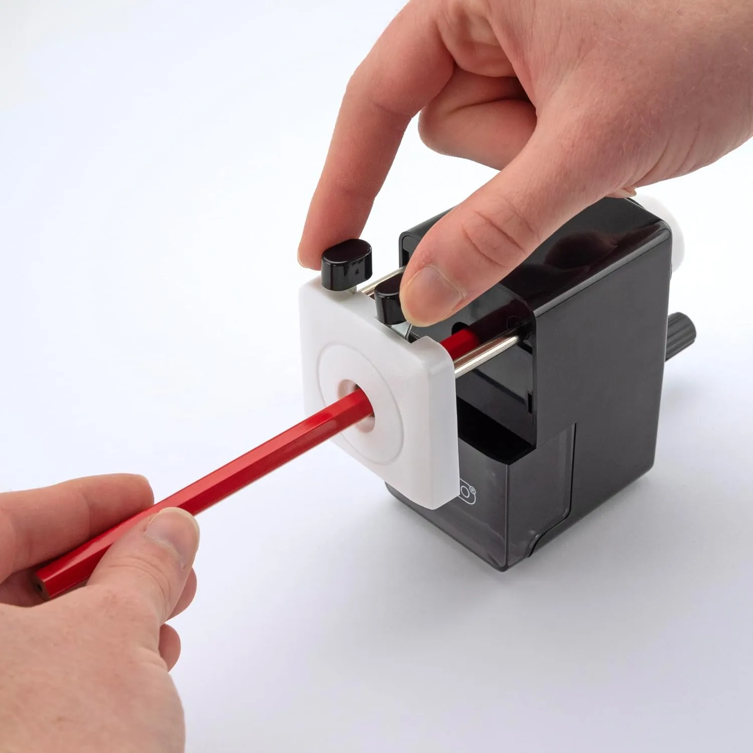 Rapesco 64 Desk Top Pencil Sharpener, Black (R64000B2)