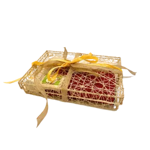 Rectangular Sinamay Weave Gift Box
