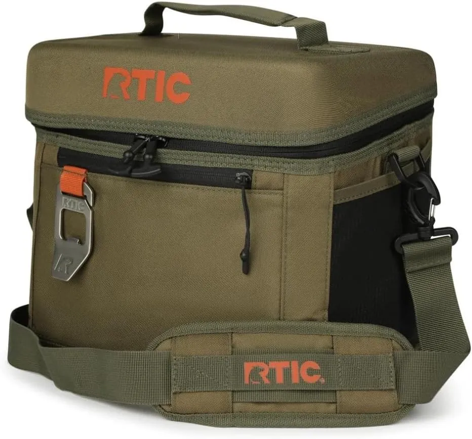 RTIC 15 Can Everyday Cooler, Soft Sided Portable Insulated Cooling for Lunch, Beach, Drink, Beverage, Travel, Camping, Picnic, for Men and Women