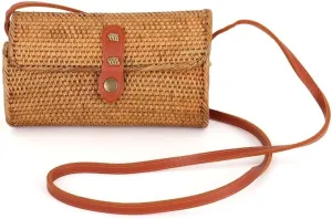 Rutledge and King - Meridian Rattan Handwoven Handbag