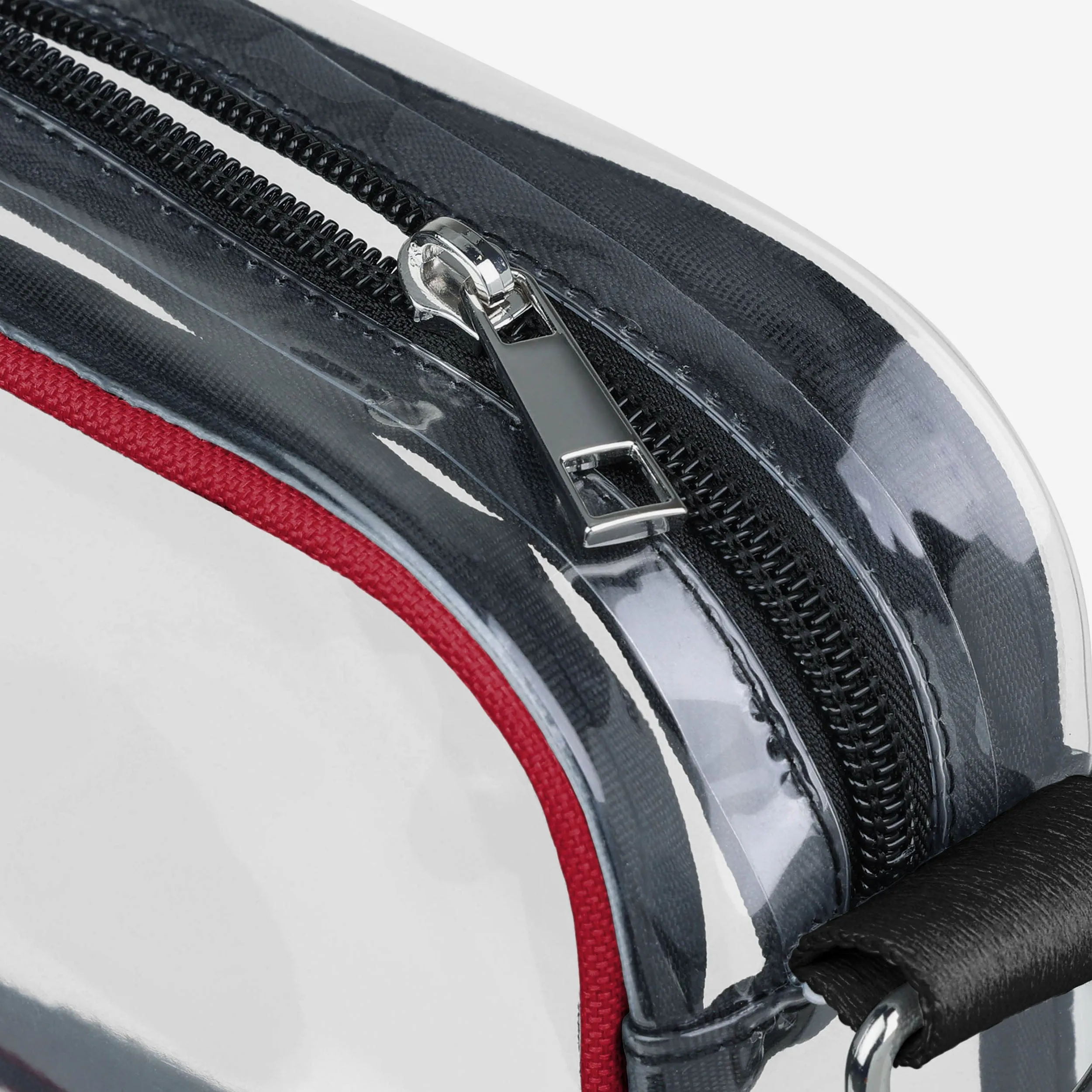 San Francisco 49ers Monty Script Clear Crossbody Bag
