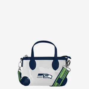 Seattle Seahawks Big Logo Clear Crossbody Mini Purse