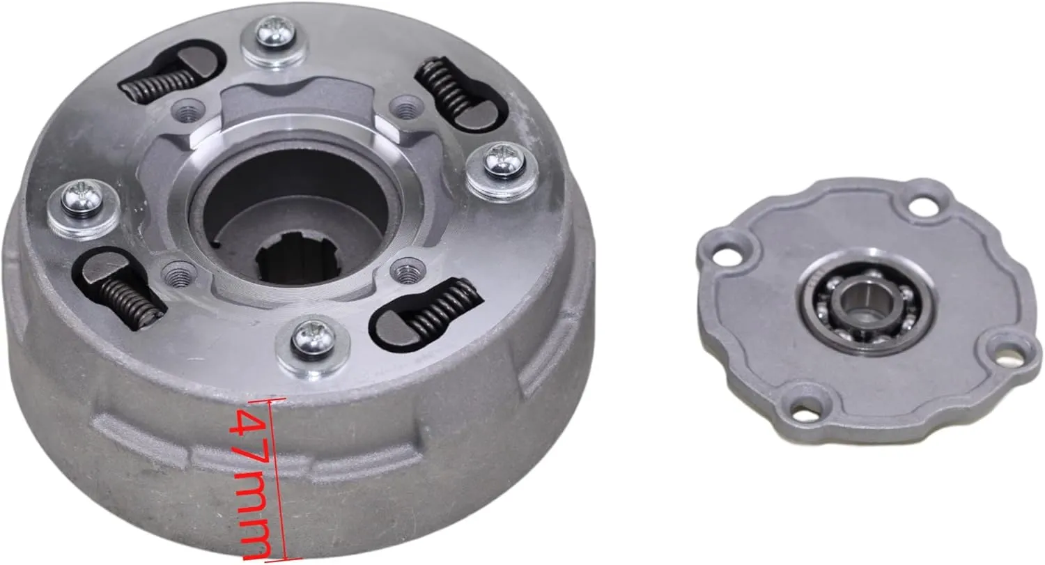 Semi Auto Clutch Assembly 17Teeth For 50cc 70cc 90cc 110cc 125cc 135cc Engine Dirt Bikes ATV Quad Go-Kart Taotao Kazuma (17Teeth)