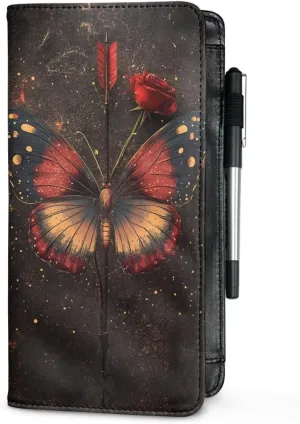 Server Books for Waitress with Zipper Pockets, Cute Serving Book Restaurants Guest Check Book Fits Server Aprons