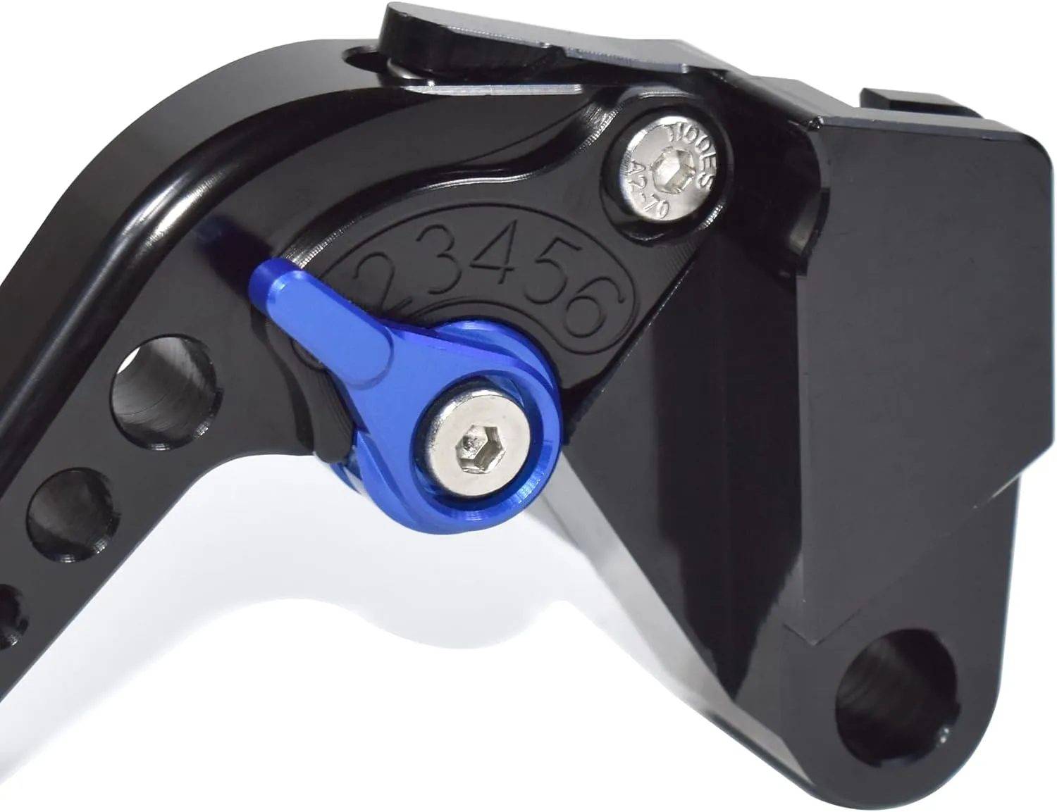 Short Brake Clutch Lever Set Compatible with CFMOTO Ibex 450 Ibex 800/ E/T/S, CNC Aluminum Alloy Made (Gold)