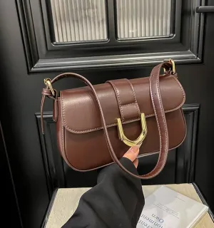 Shoulder Bag for Women Trendy Crossbody Purse Vegan Leather Handbags Clutch Hobo Bag Y2K Bag Saddle Bag