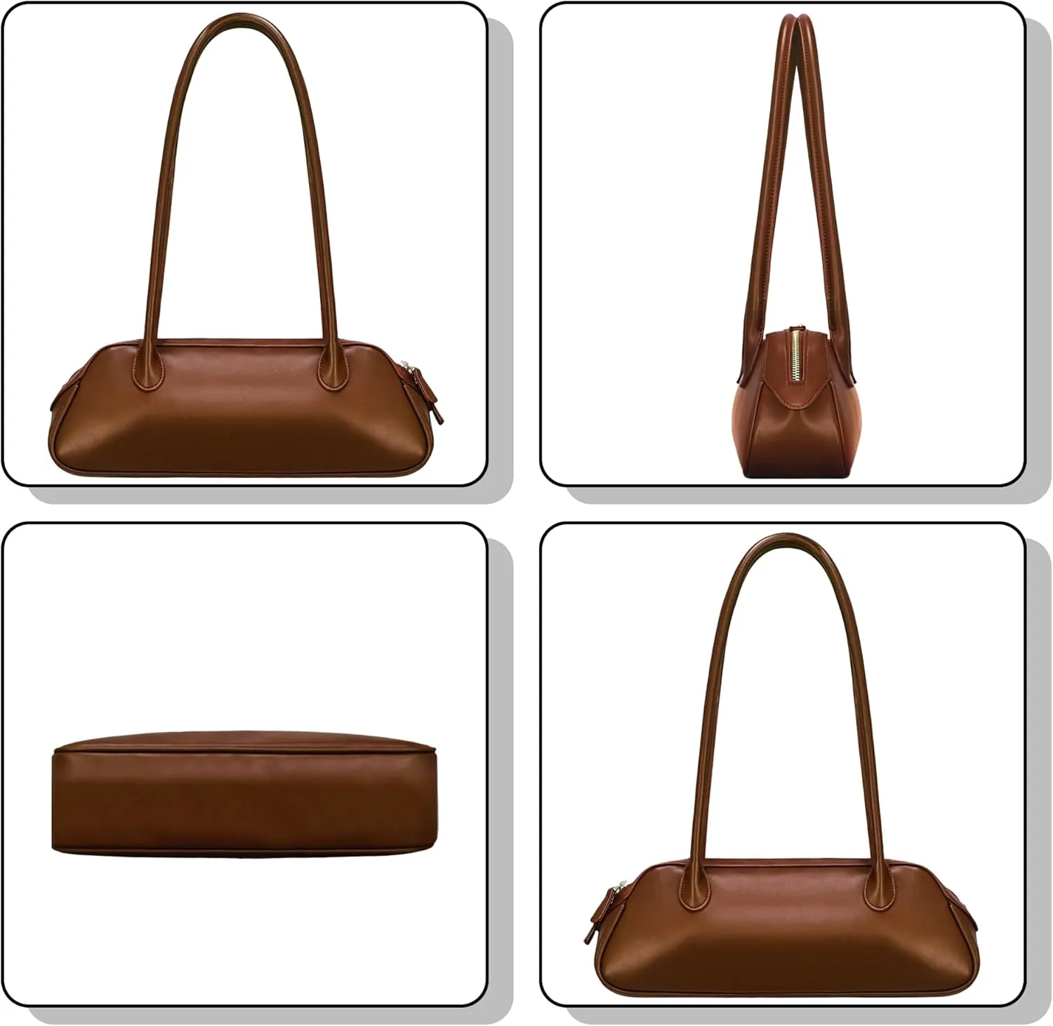 Shoulder Bag Purses for Women PU Leather Trendy Bags for Women Fashion Swing Bag Y2K Handbags for Work Travel Daily Use