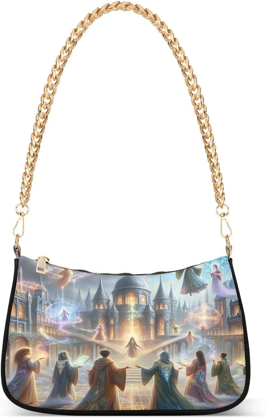 Space Solar System Planets Elements Woman Tote Bag Purse, Womens Crossbody Bag