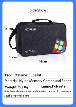 speed cube bag,puzzle 2x2 to 9x9 storage bag,portable handbag, convenient to carry speed cube for competition and learning.