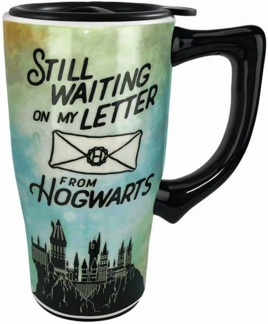 Spoontiques Letter to Hogwarts Ceramic Travel Mug