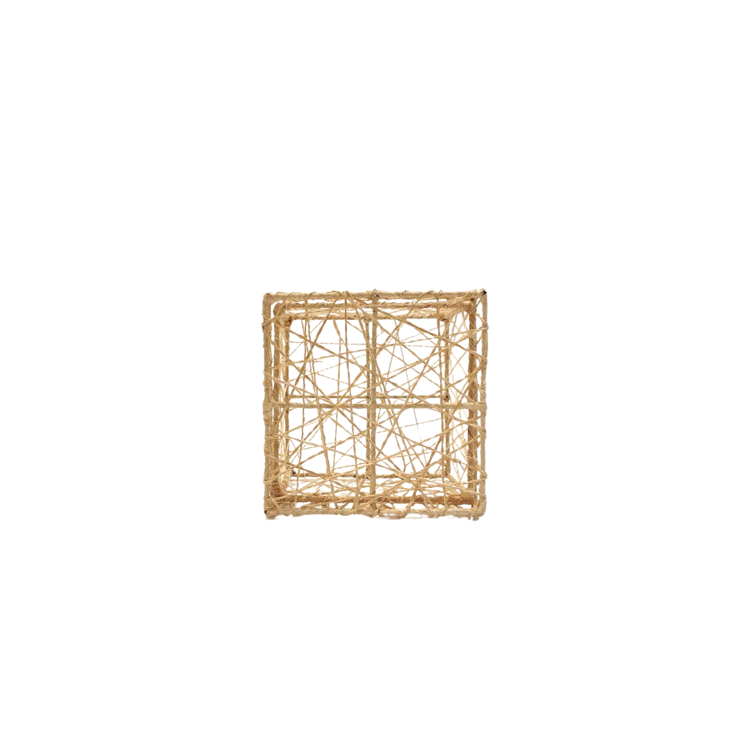 Square Sinamay Weave Gift Box
