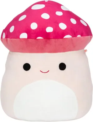 Squishmallows Official Kellytoy 5 Inch Soft Plush Squishy Toy Animals (Malcom Mushroom)