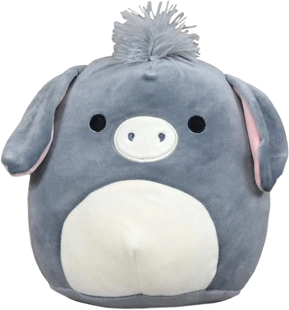 Squishmallows Official Kellytoy Jason The Donkey Stuffed Plush Toy Animal 12 Inches