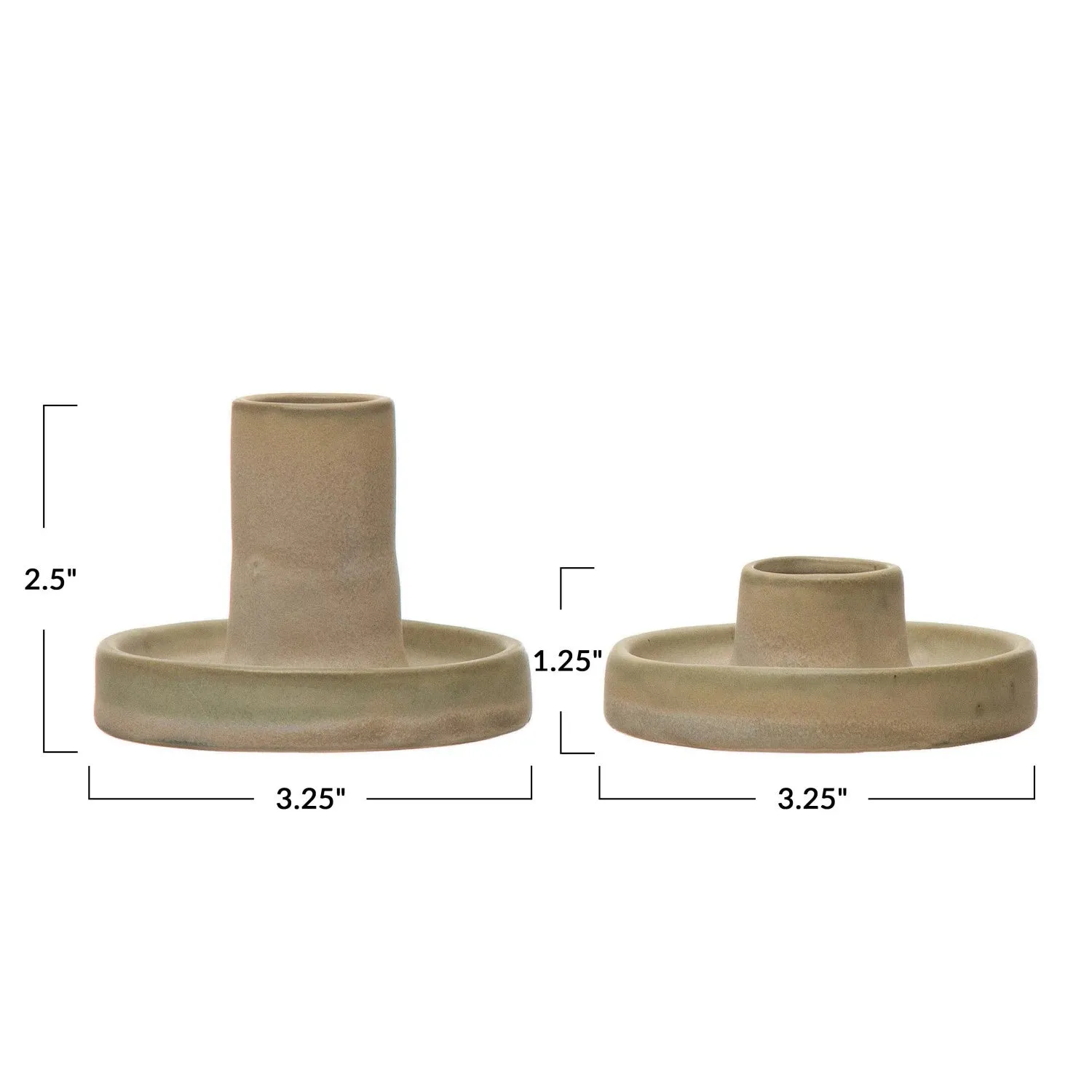 Stoneware Taper