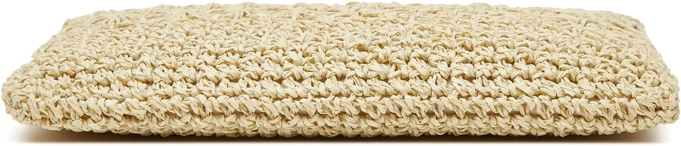 Straw Beach Bags For Women Rattan Purses Summer Straw Handwoven Bag Raffia Handbag Shoulder Bag Cross-body Square Bag