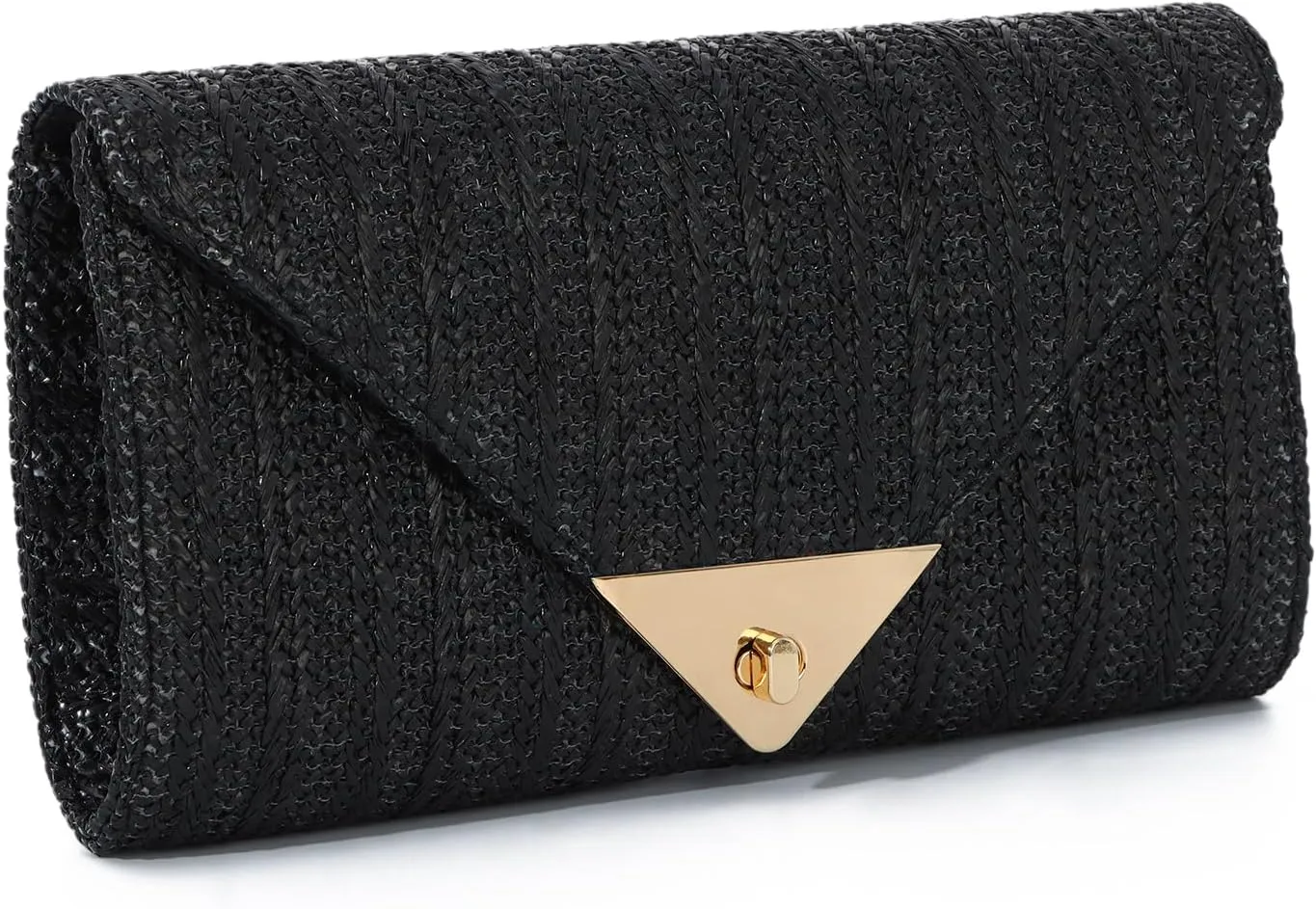 Straw Clutch Purse for Women Rattan Raffia Evening Handbags Summer Beach Bag Envelope Handbag 2025