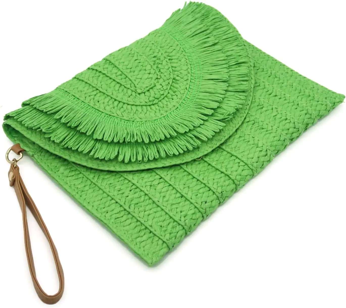 Straw Clutch Purses for Women Straw Crossbody Bags Summer Beach Bag Rattan Purse Woven Clutch Handbag