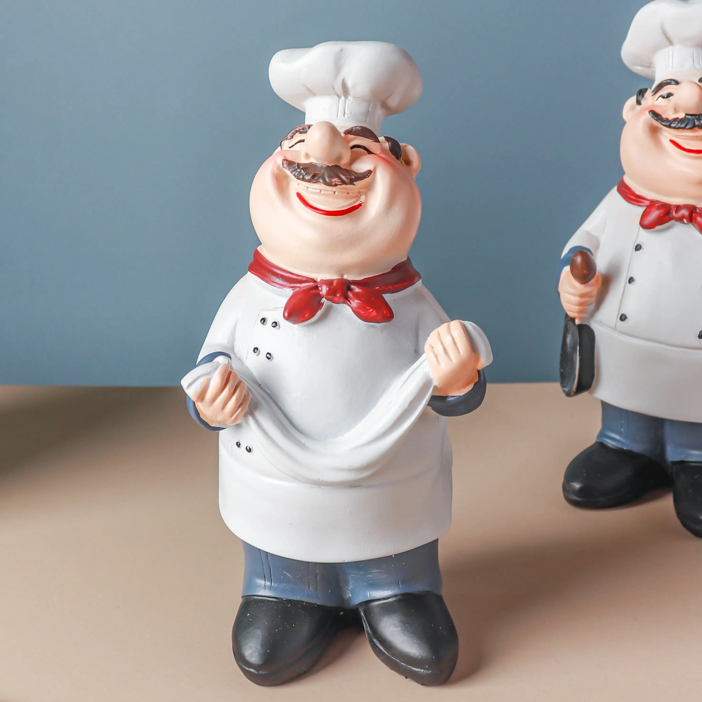 Stubby Chef With Napkin