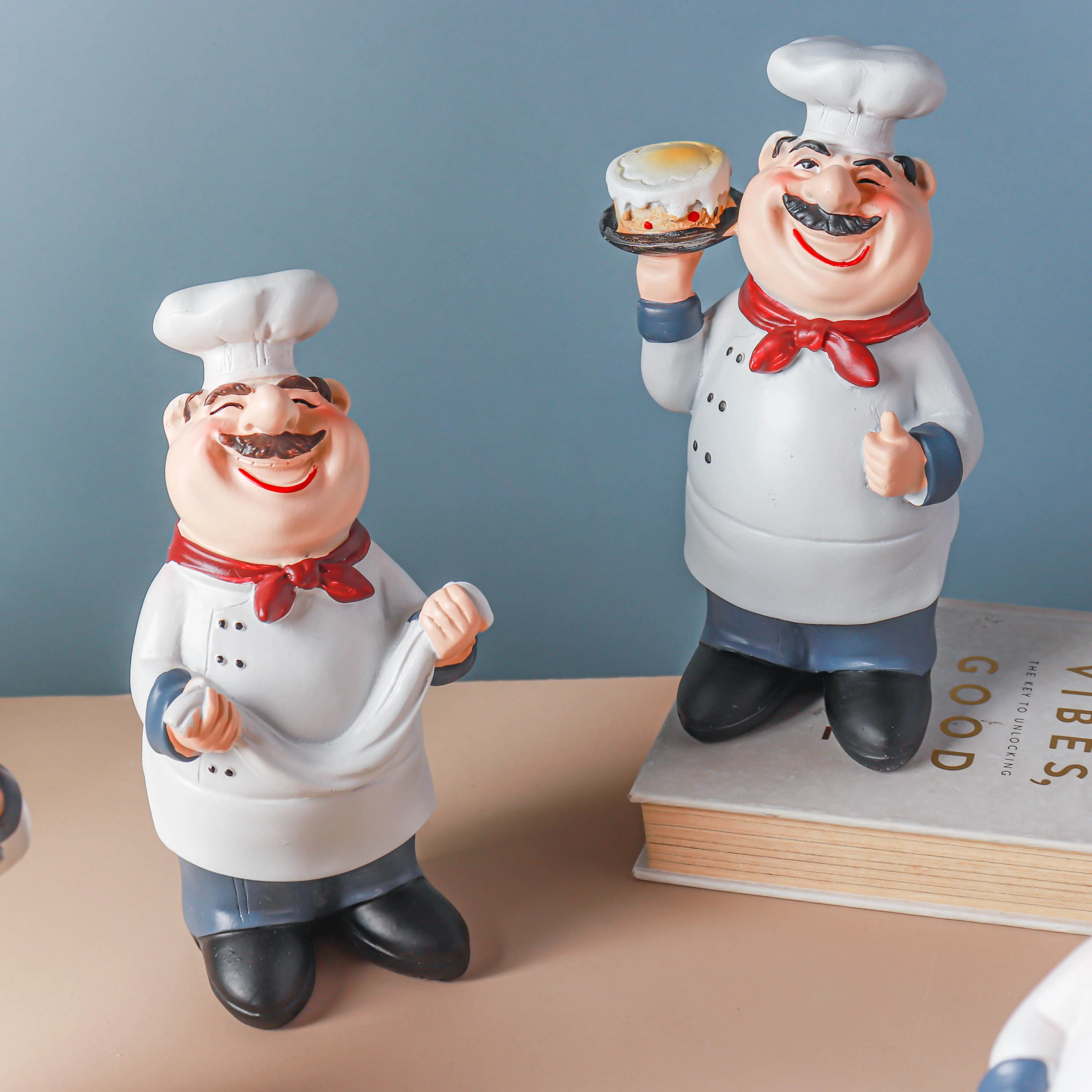 Stubby Chef With Napkin