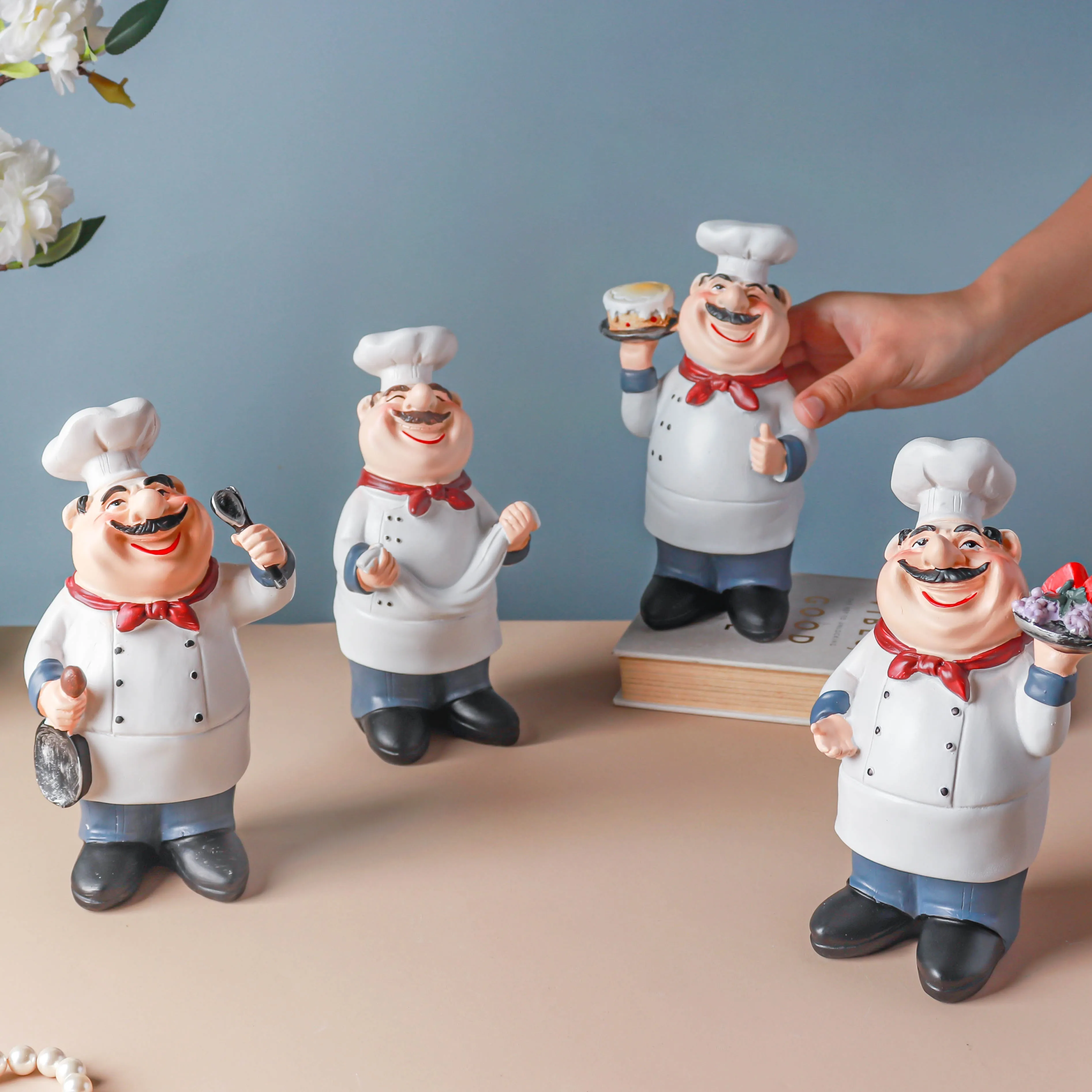 Stubby Chef With Napkin