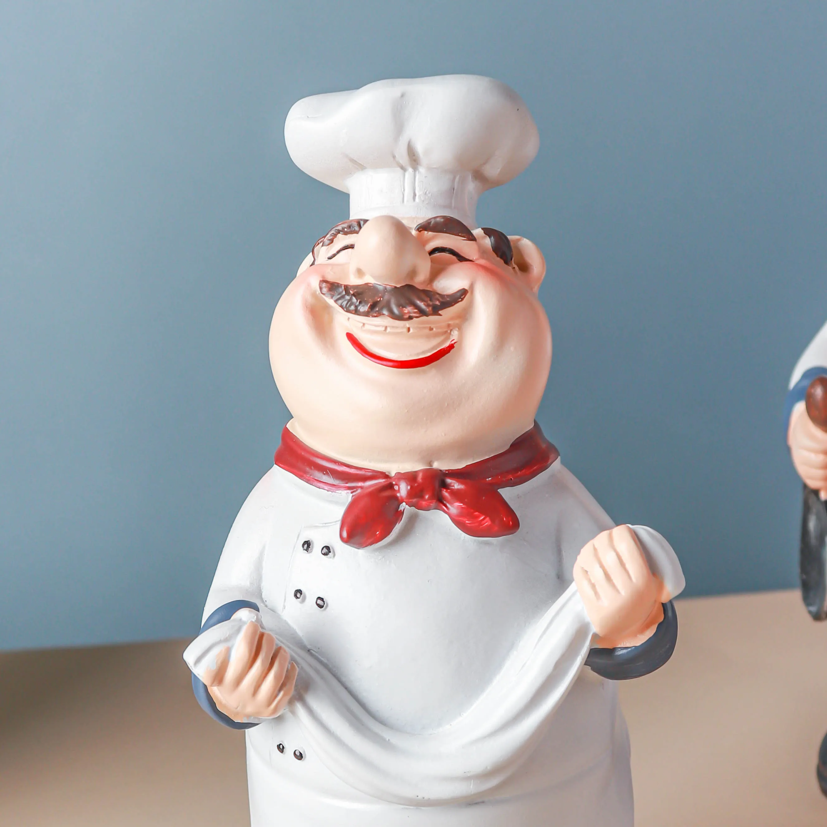Stubby Chef With Napkin