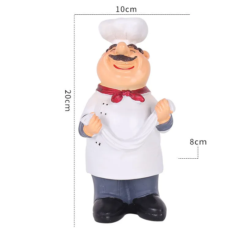 Stubby Chef With Napkin