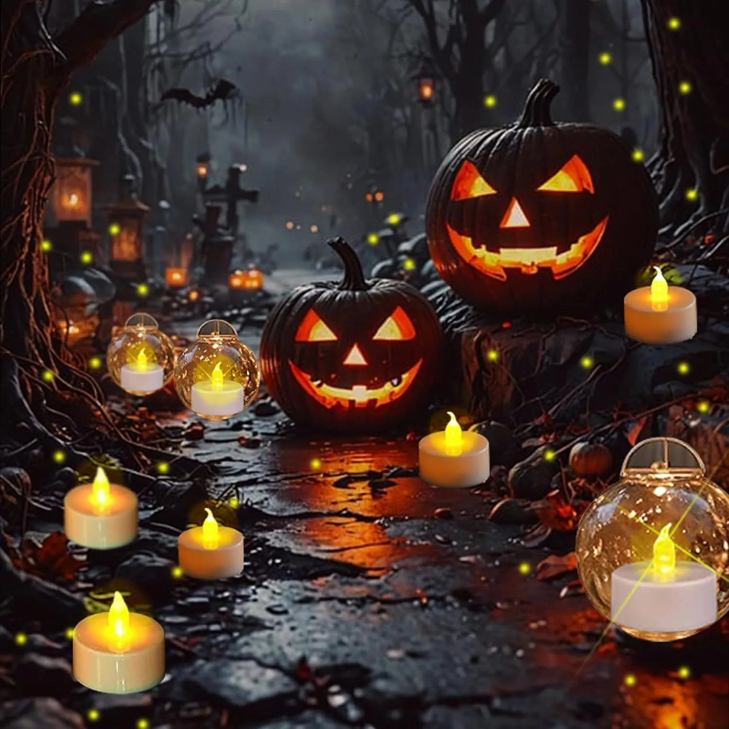 Tea Lights Flameless Battery Operated Candles-150Pack LED Electric Flickering Votive Candle Long Lasting 200 Hours, Realistic and Bright for Seasonal Festive Celebrations Decoration Warm Yellow