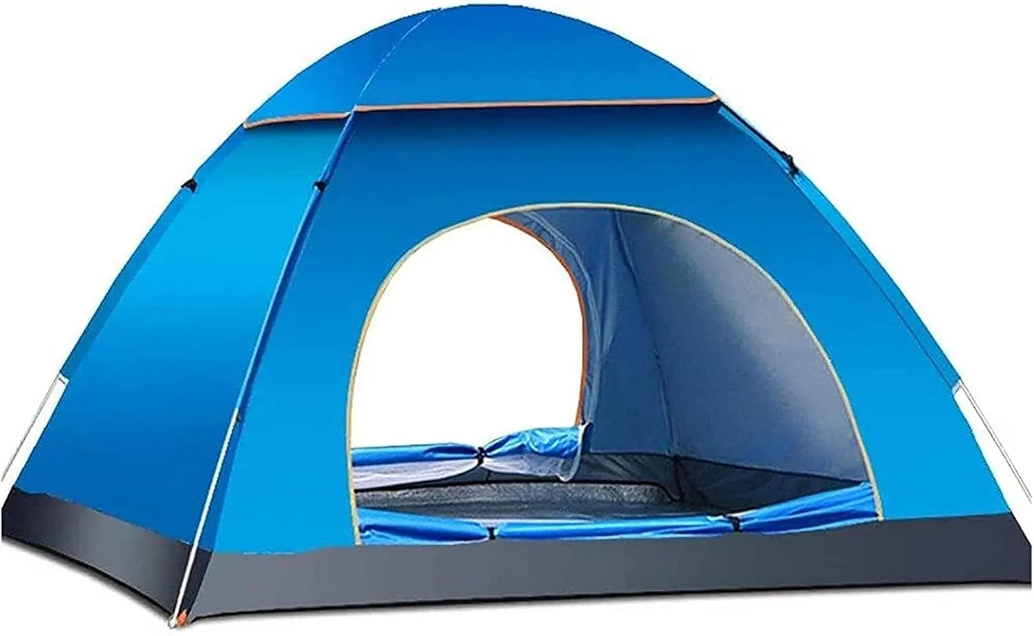 Tent,Beach Tent Full-Automatic Speed Open Field Camping Tent Folding Camping Shade Rainproof Hiking Fishing Color:Blue,Size:200x200x120cm