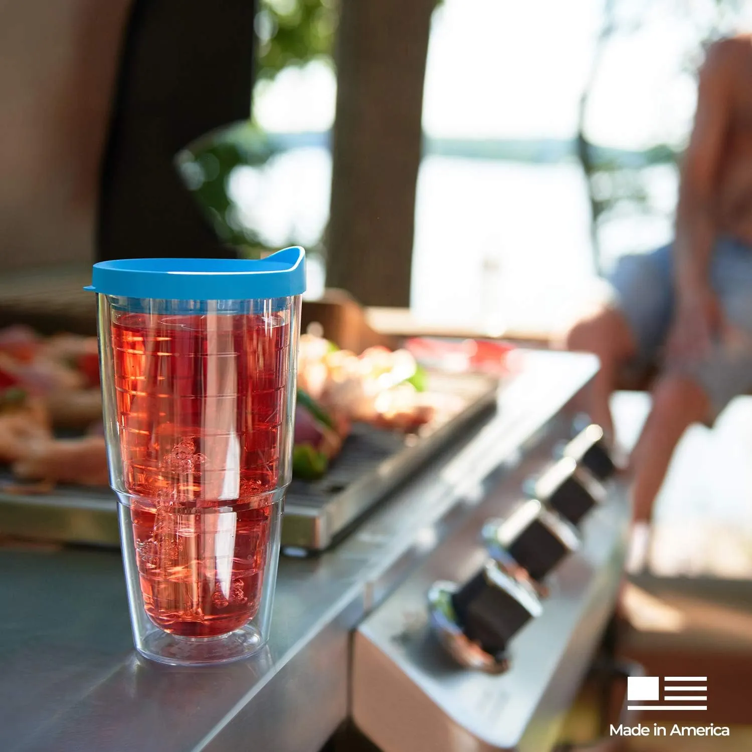 Tervis Coca-Cola - Coke Can Tumbler with Wrap and Red Lid 24oz, Clear