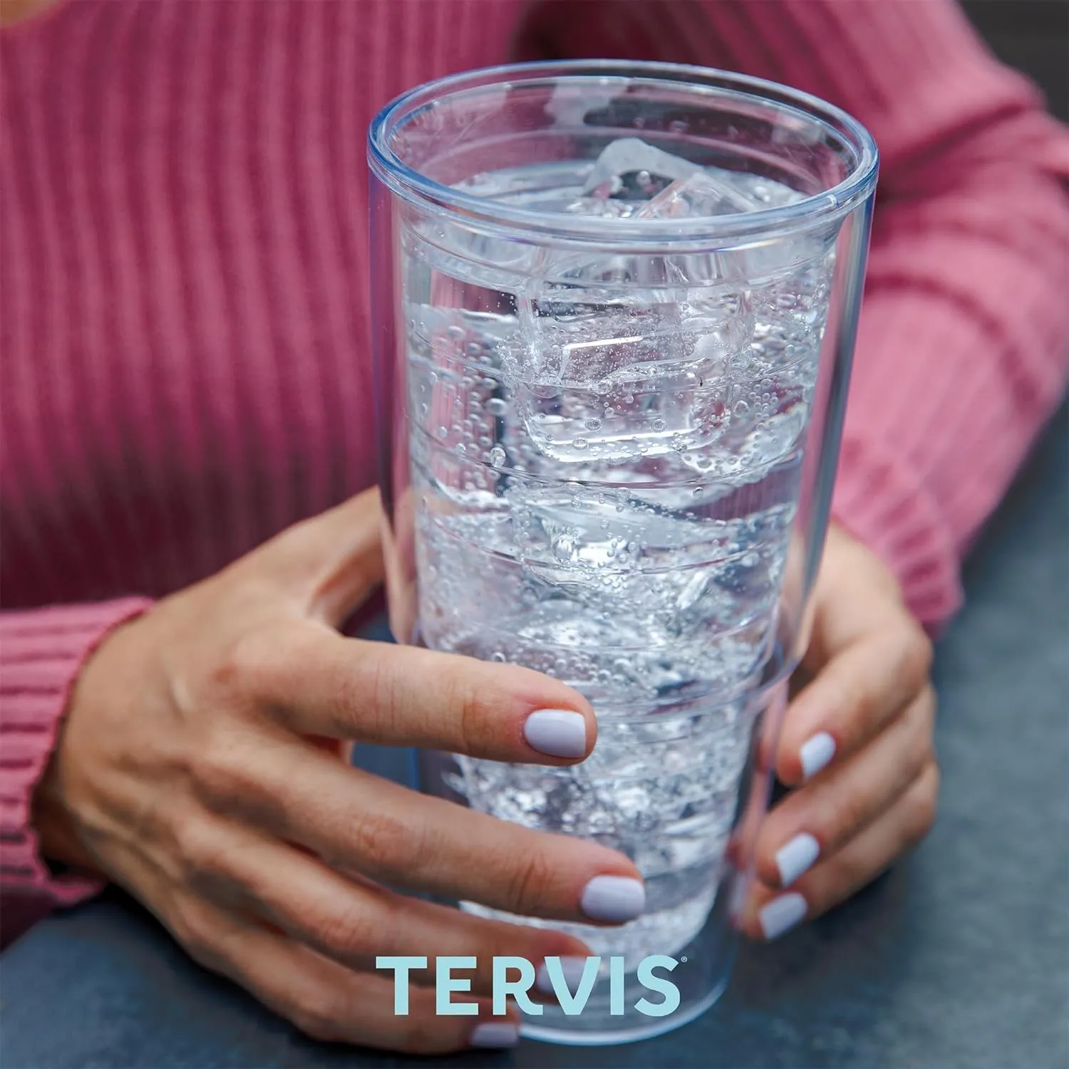 Tervis Coca-Cola - Coke Can Tumbler with Wrap and Red Lid 24oz, Clear